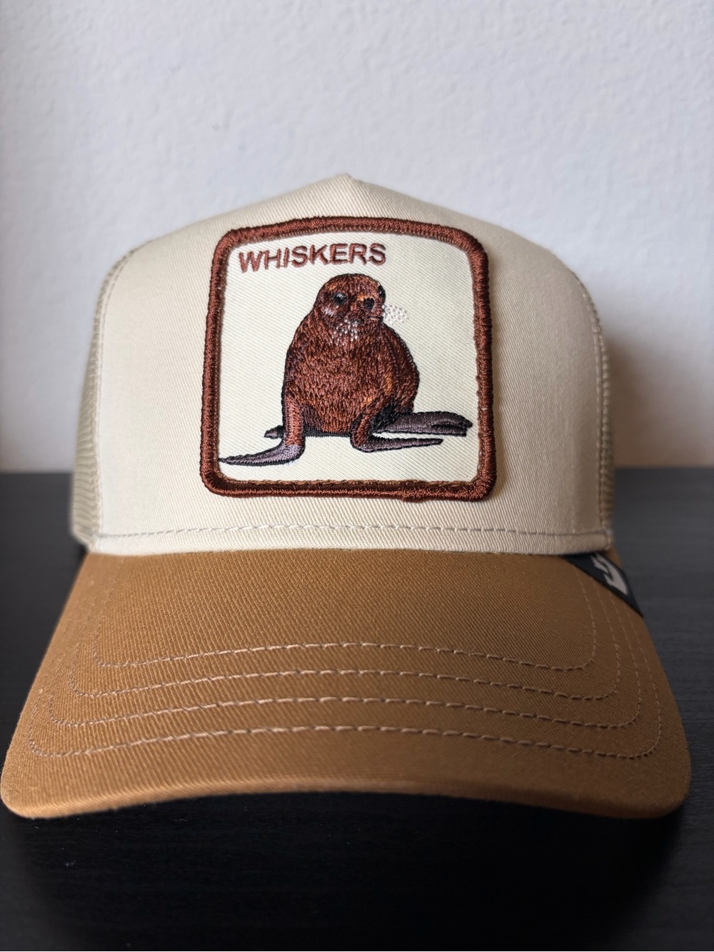 Goorin Bros 130 Year Anniversary 1/1 Whiskers Seal Trucker Hat #85/130 RARE
